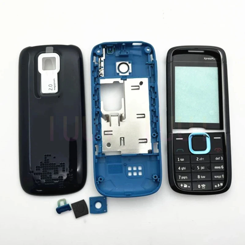 For Nokia 5130 Full Housing +Battery Back Cover +English Keypad