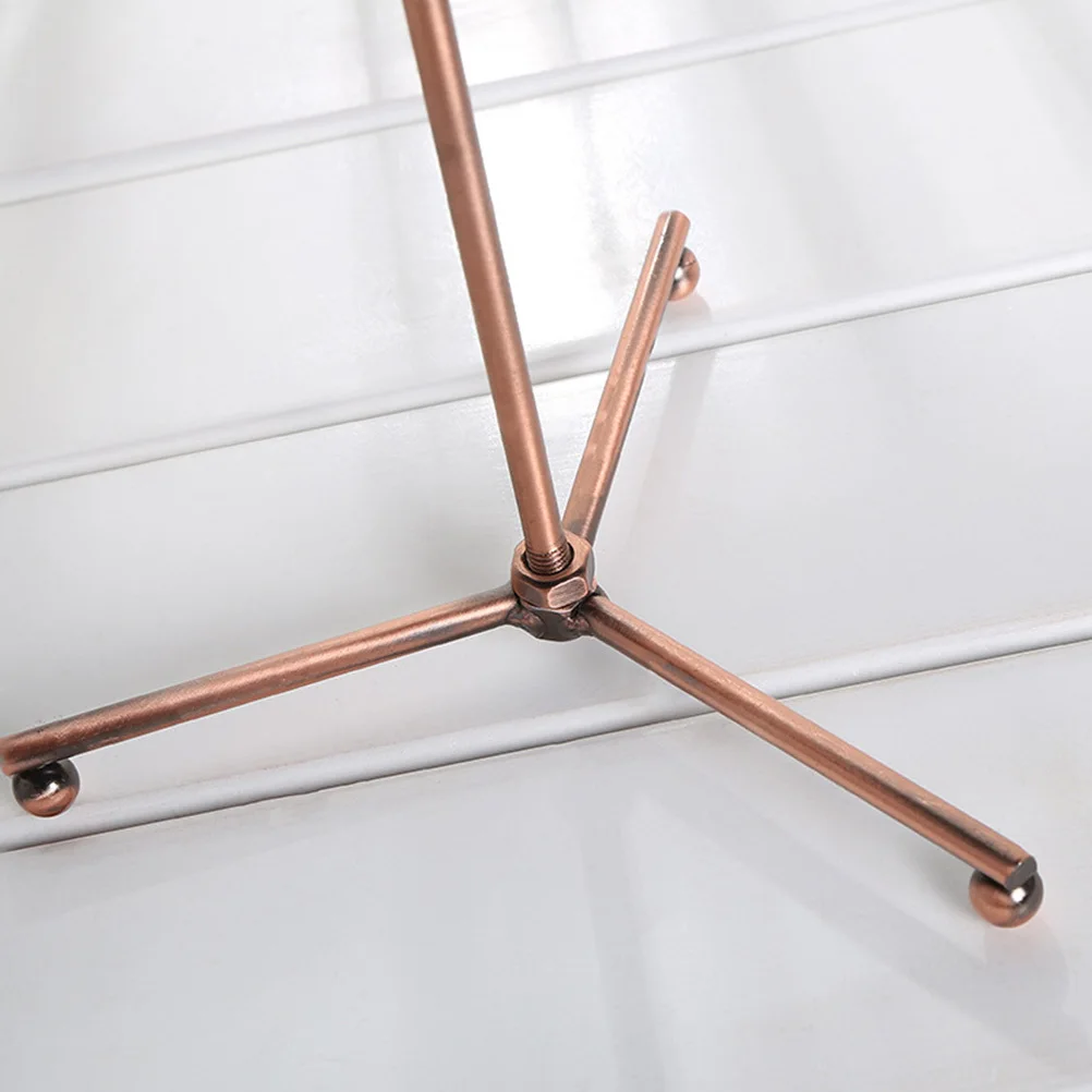 

Железная вращающаяся подставка для ювелирных изделий, ожерелье, стеллаж для хранения браслетов, полка для сережек, стабильный органайзер, экономия места, ювелирные изделия