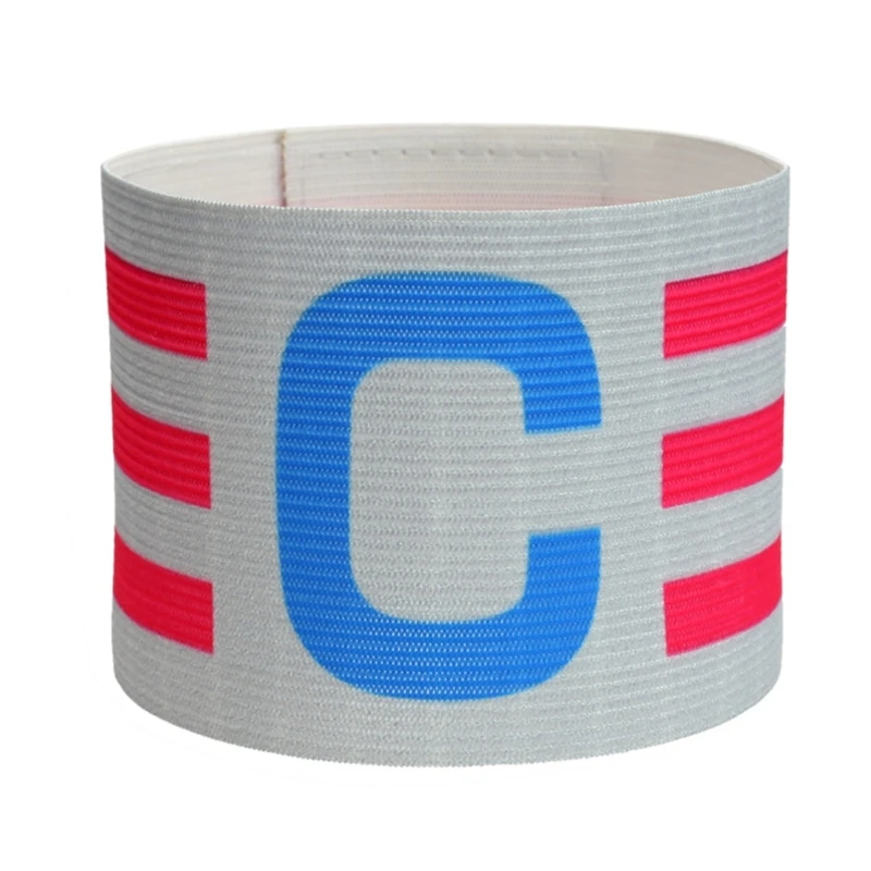 Y1UB Captain Armband Football, Multicolor Captain Arm Bands Football Kids Youth Adult, Adjustable Captain Armband for Soccer