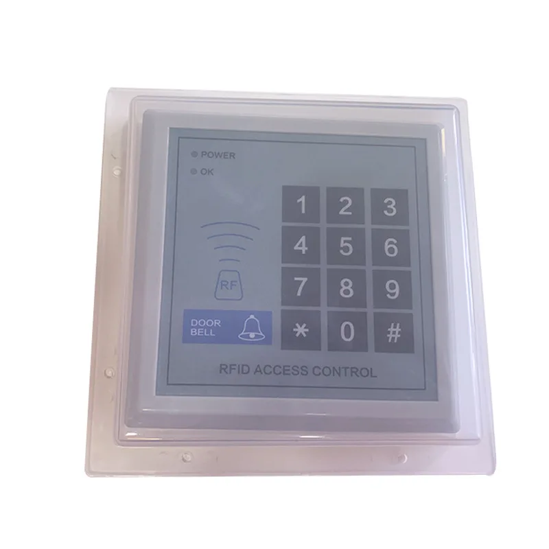 5YOA Transparent Rain Cover For Access Control Machine Device Durable Sunscreen Case Dustproof Waterproof Shell