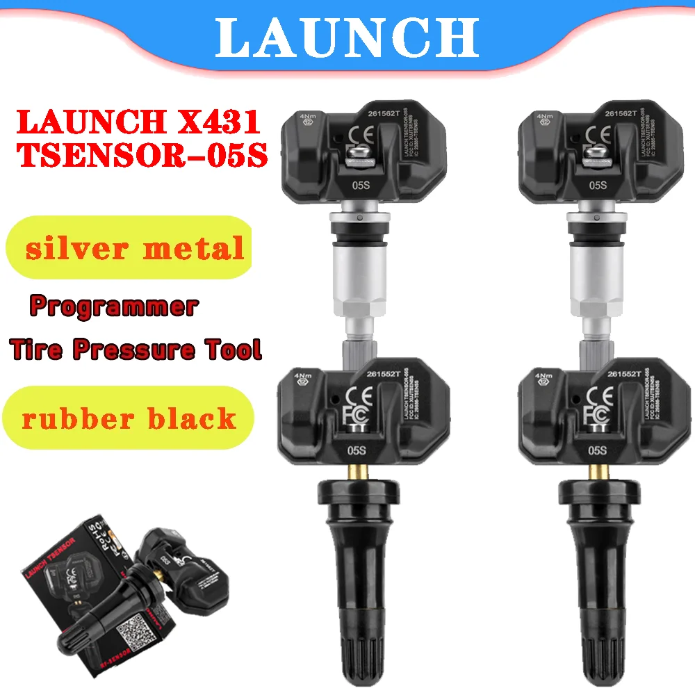 

LAUNCH X431 TSENSOR-05S RF Sensor 315MHz 433MHz LTR-05S TPMS Sensor Tire Repair Tool Scanner Tire Pressure Sensor Tester Program