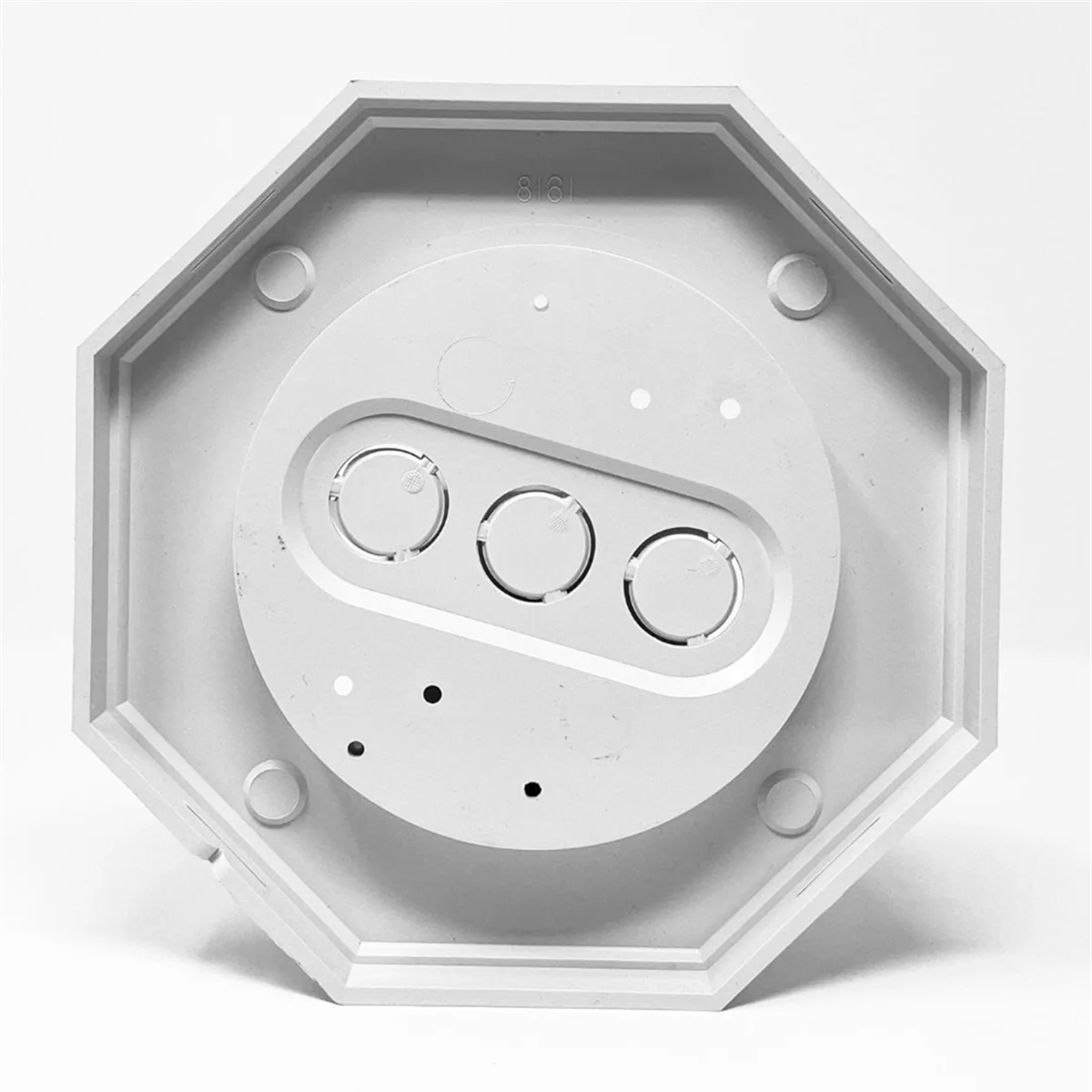 A83Z 8161 Outdoor Vertical Siding Light Mounting Block Bracket for Outdoor Mounting Plate Smooth Flat with Built-in Box