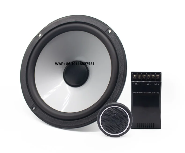 

Sennuopu SK-6 Car Speakers Passive Crossover 2 Way Tweeter 45 Watts Each Subwoofer Car Audio Speakers
