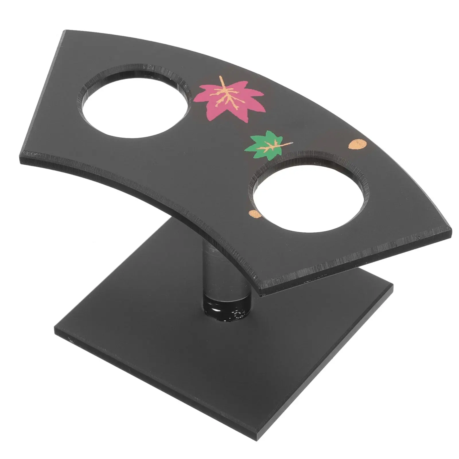 2-Loch-Ständer für Lebensmittel, Sushi-Rack, Dessert-Display-Ständer, Eistütenhalter, Rolle