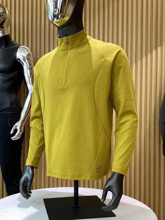 Functional Wind Micro-Pore Structure Moisture Wicking Long Sleeve Outdoor Unisex Base Shirt Quick Dry Trendy City Commute Series