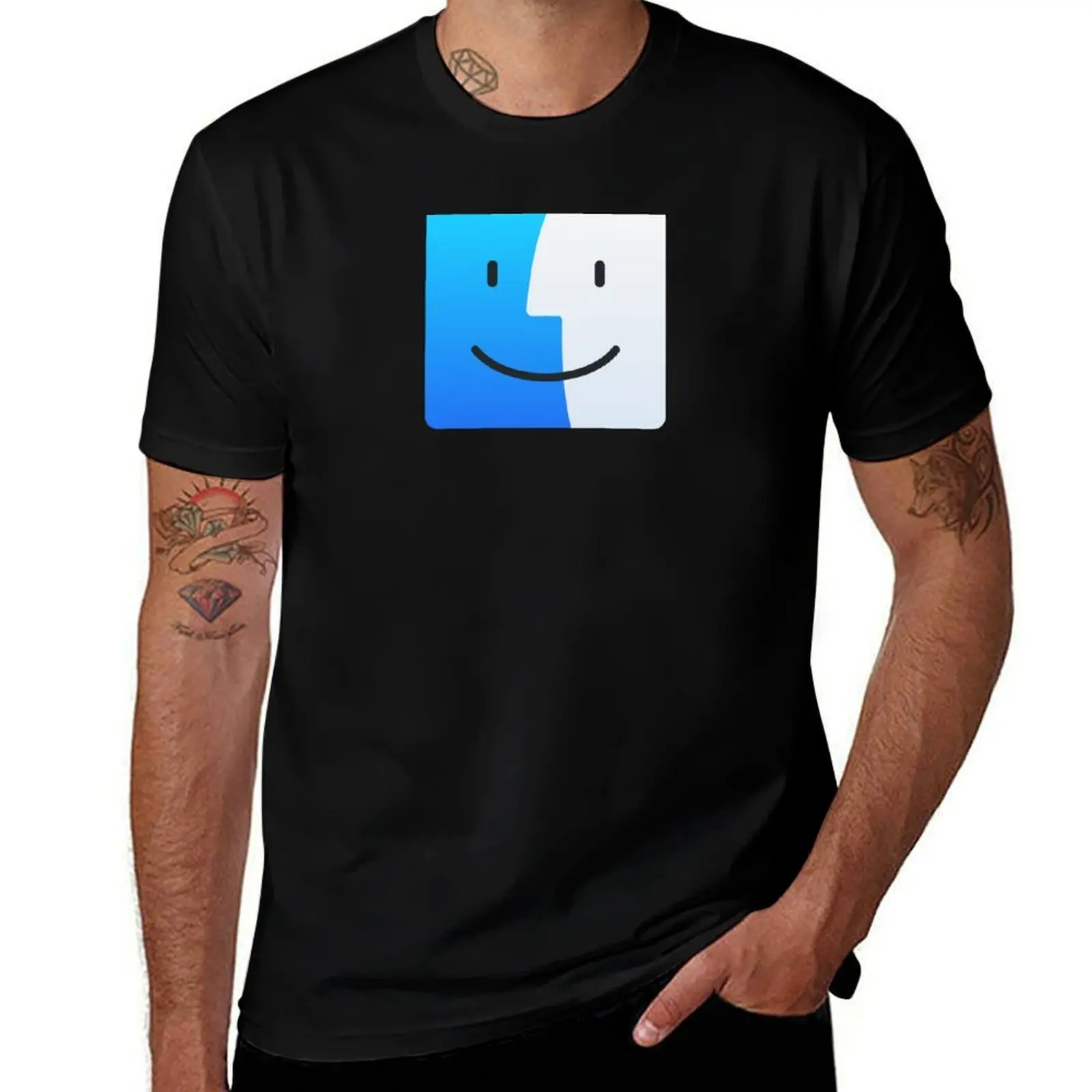 Finder T-Shirt Casual Trendy Short Sleeve T-Shirt