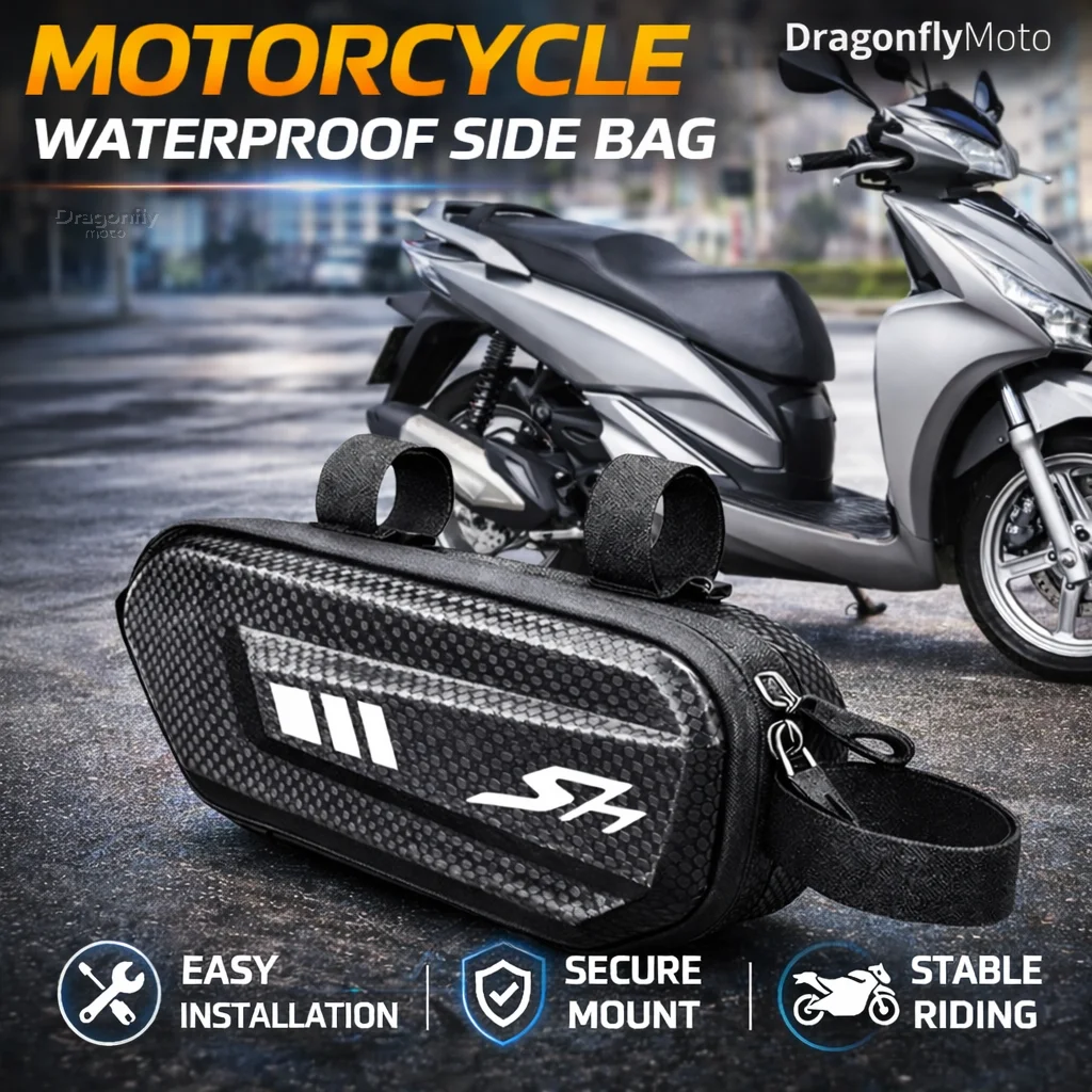 

Large Capacity Motorcycle Side Bag For HONDA SH125 SH125i SH300 SH300i SH 125 150i SH 300 300i Waterproof Multifunctional Storag