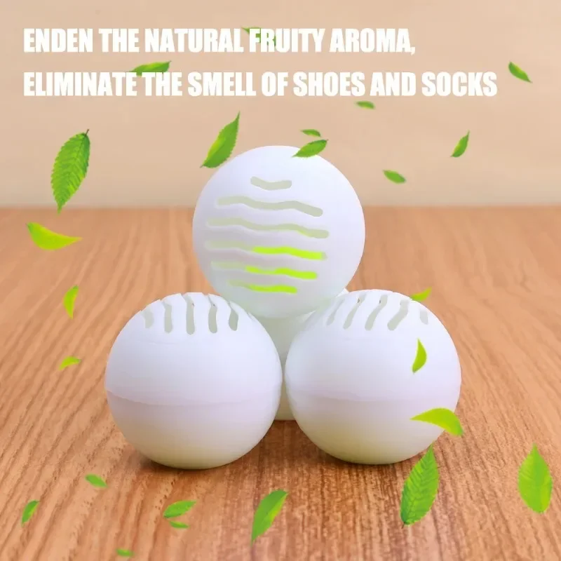 

Natural Footwear Deodorizer Balls, Eliminate Shoe & Sock Odor, Reusable Freshener for Closet & Shoes.