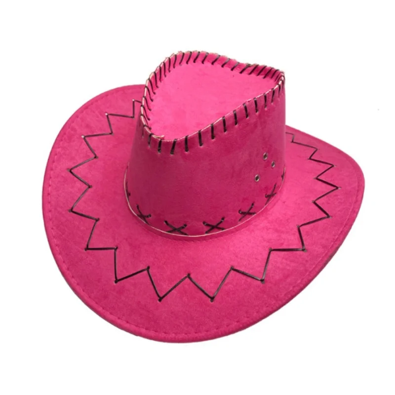 Stilvoller Sonnenschirm-Cowboyhut, Weihnachtsfeier, Cosplay-Kappe, Vintage-Hut für Camping, Angeln, Bergsteigen, Urlaub, Neujahrsgeschenke – Detail 9