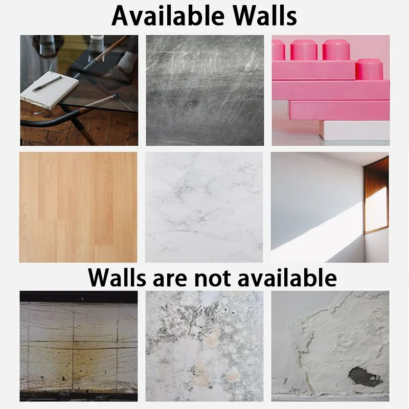 Thickened nano double-sided tape, high viscosity, waterproof, kitchen, no punching without leaving marks for strong fixing