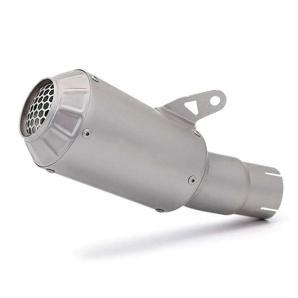 

For Yamaha YZF R1 R1M 2015-2023 MT10 MT-10 YZF-R1 YZF-R1M Escape Motorcycle Exhaust Pipe Link Pipe Muffler Tips 51MM Slip-On