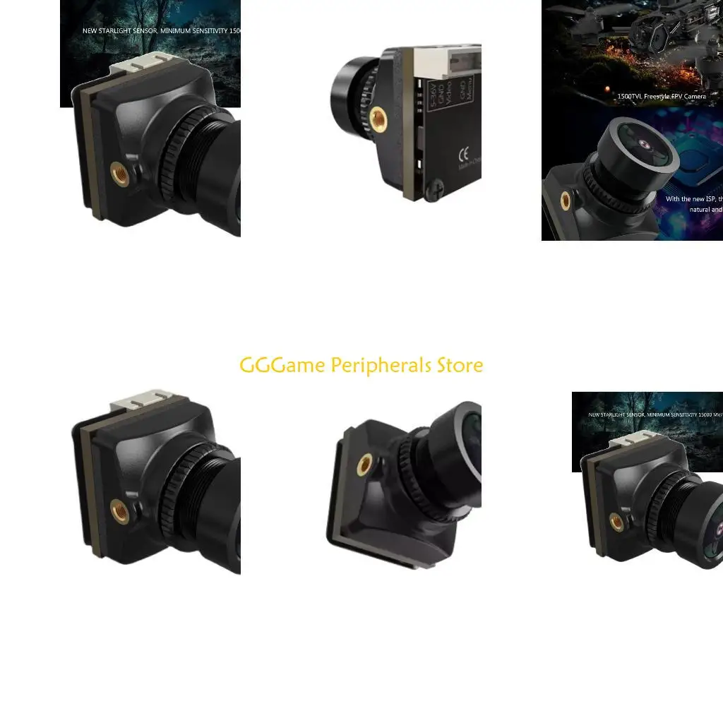 Легкая камера U55B Phoenix2 1500TVL, камера ночного видения, соотношение экрана 4:3/16:9, широкая динамическая функция для