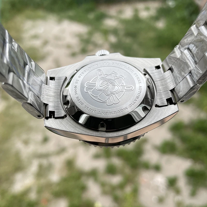 STEELDIVE Men Diver Watch Luxury Watches Automatic Mechanical Wristwatch 300M Waterproof C3 Luminous Sapphire NH35 Ceramic Bezel