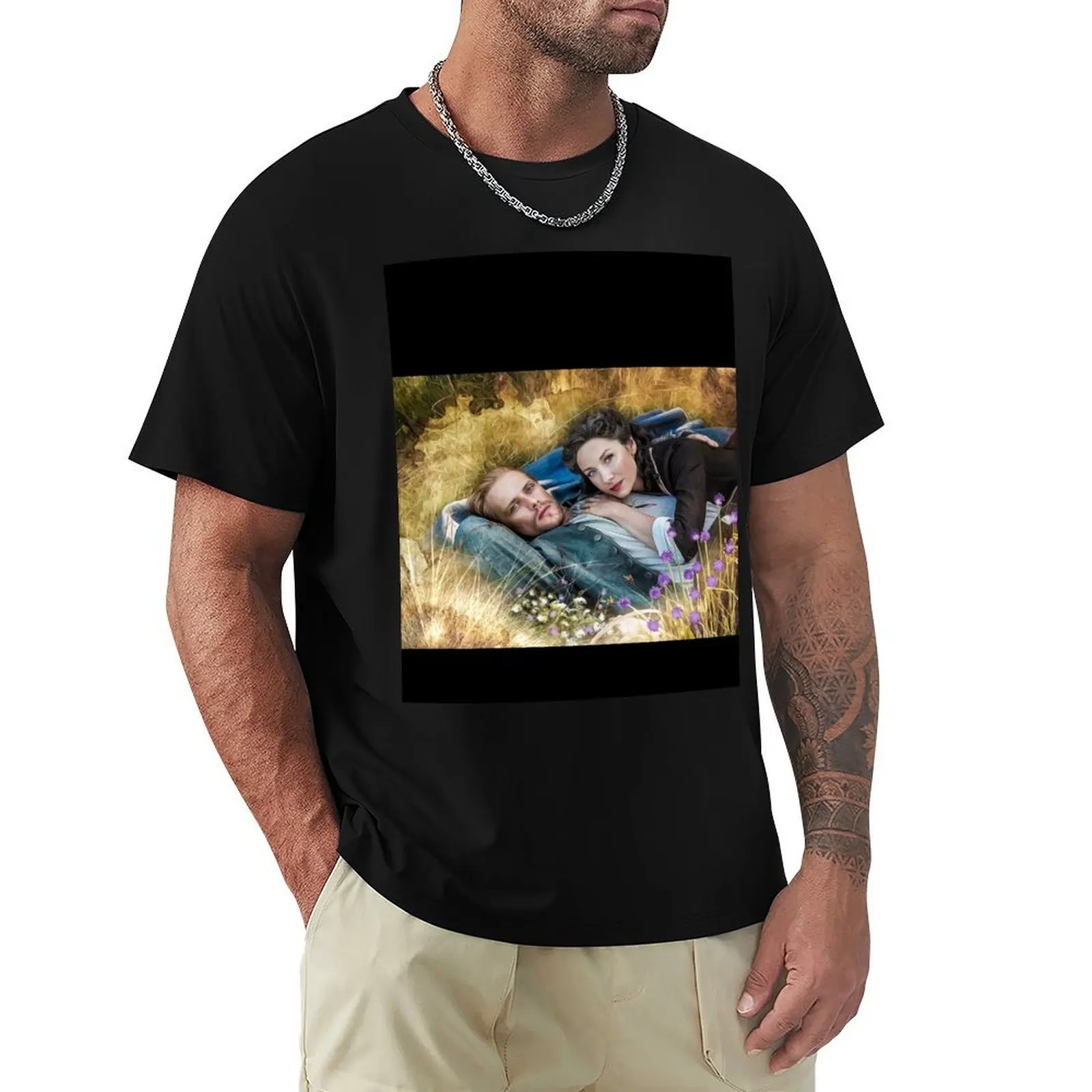 

flowers in the garden T-Shirt boys whites designer shirts graphic tee shirt mens graphic t-shirts