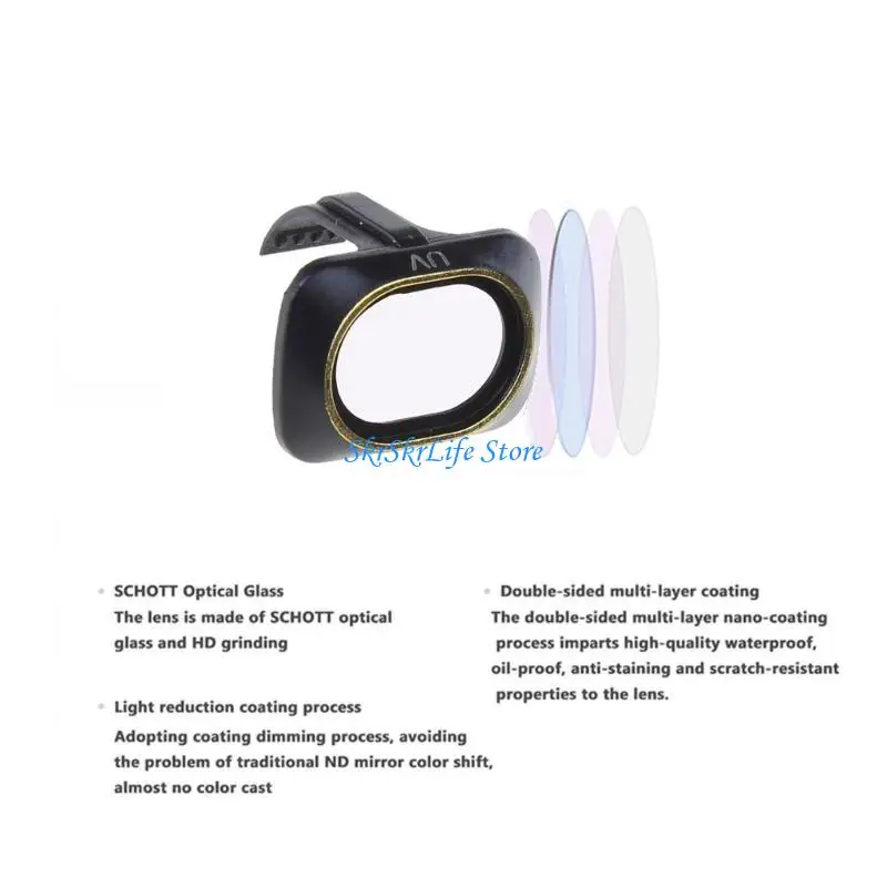 

E65E UV ND CPL 4/8/16/32 NDPL Camera Lens Optical Glass Filters for Mini 2