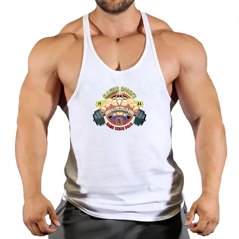 HOT Sale Men\'s Casual Tank Tops Summer Bodybuilding Sleeveless Vest Casual Fashion Male Tees Gym Workout Vest Factory Outlet