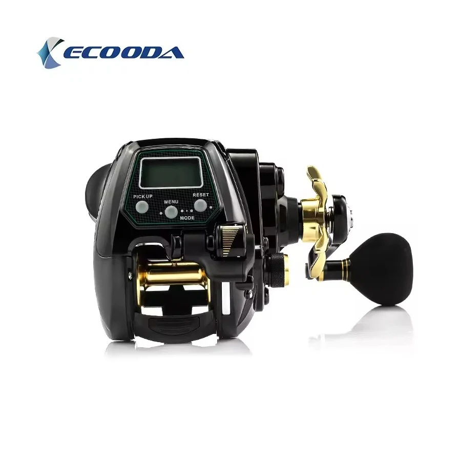 ECOODA THUNDER EZH3000/5000 Electric Reel Fishing Saltwater 12V DC Reel Electric Fishing 15-22kg Drag Power Sea Electric Fishing