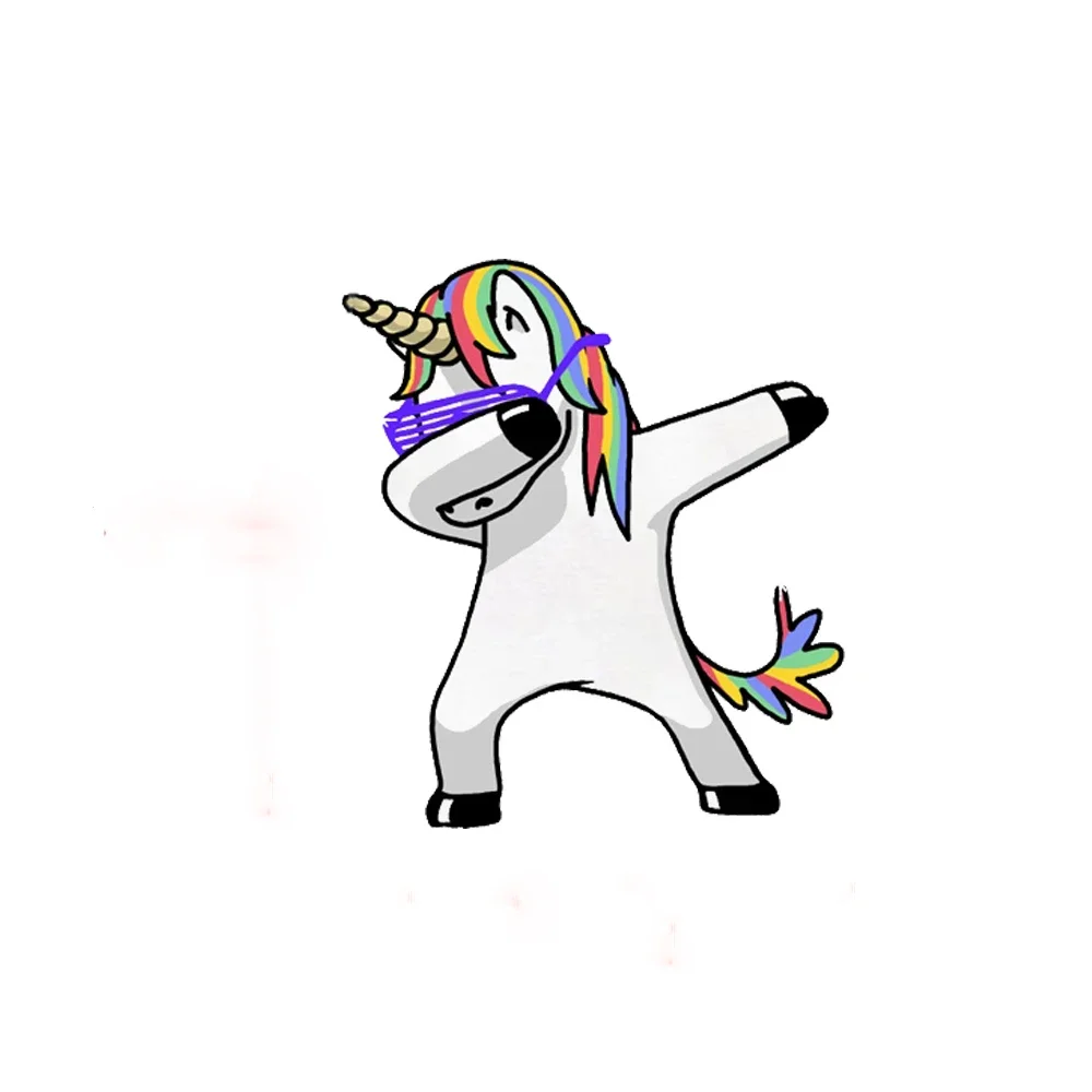 PersonalityCar Stickers Funny Unicorn Stickers Car Motorcycle Bumper Rear Window Body Decoration  Waterproofpvc  Decals