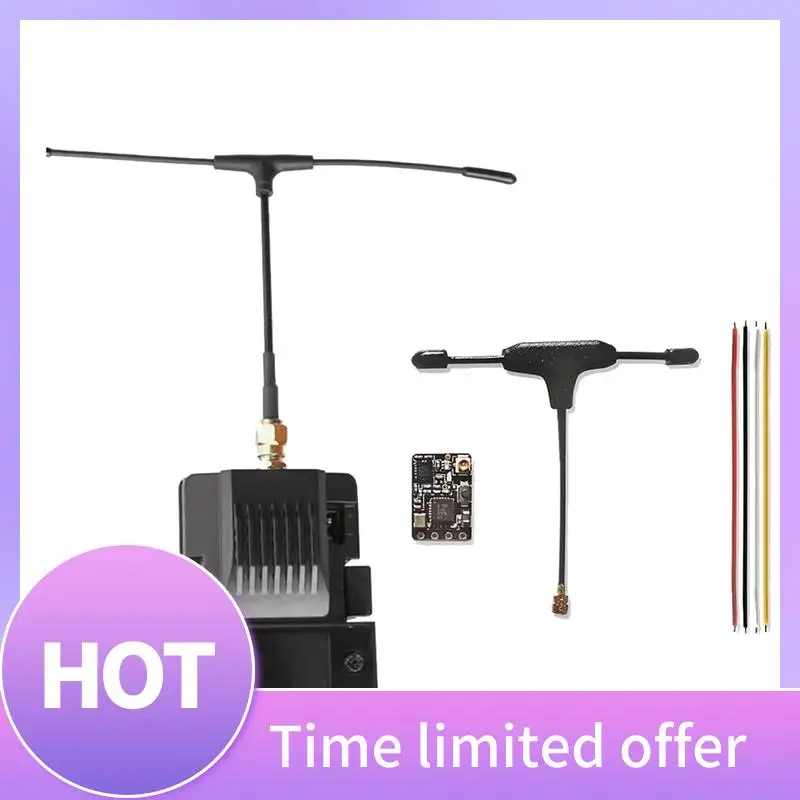 

B68A For EMAX Aeris Link RX TX 1W Receiver+Transmitter Kit With OLED Display For RC Airplane FPV Drone ELRS