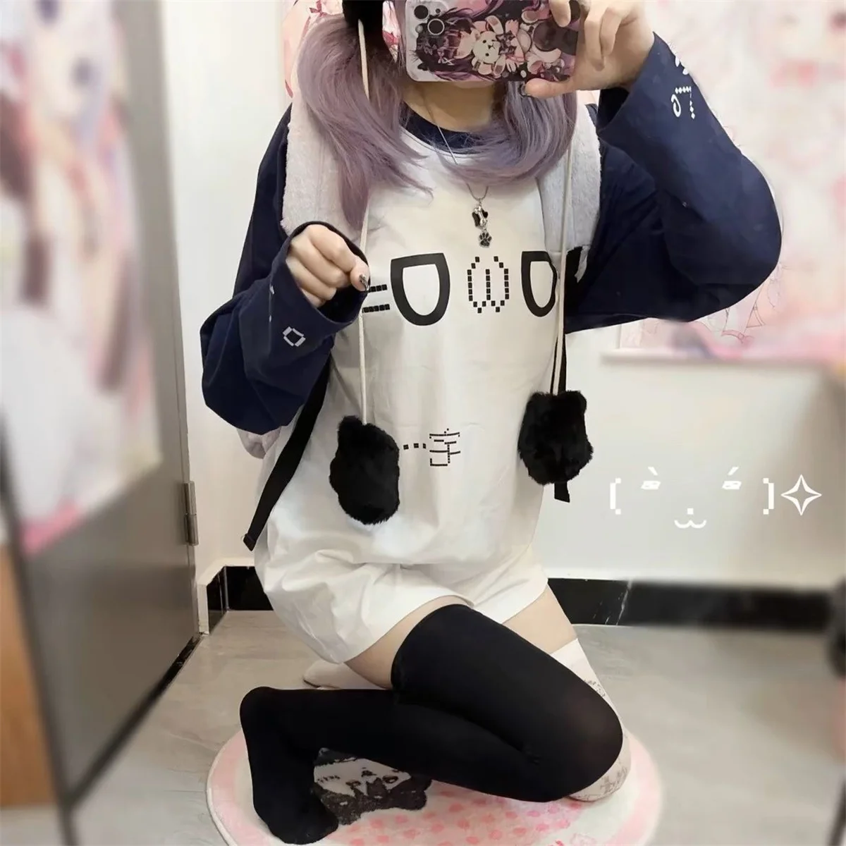 

Новое милое пальто с капюшоном в стиле ретро, граффити, звездный принт, коллекция весенне-осенних повседневных модных тенденций, универсальный ленивый ветер