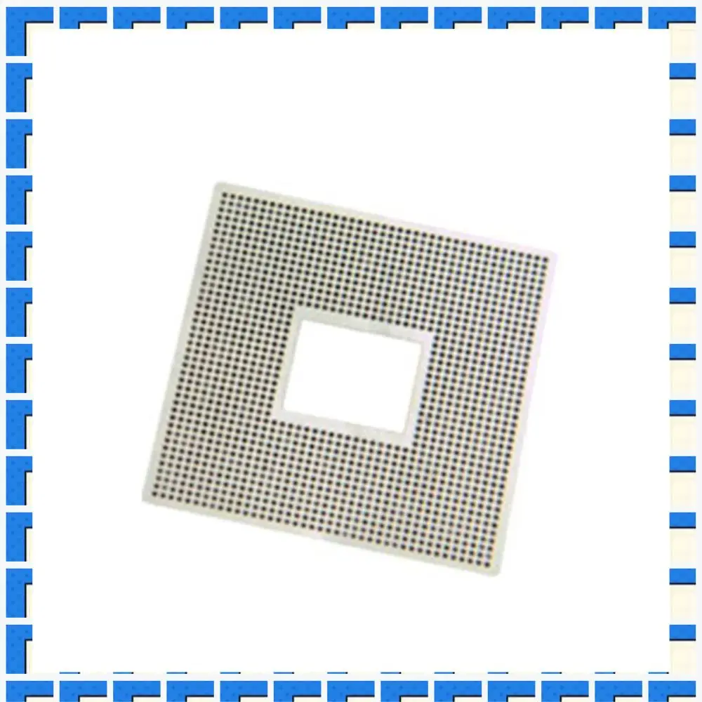 

ABNG 27 Pcs Steel Mesh Laptop Chip Flux BGA Reballing Stencil Template Kit With Universal Reball Station