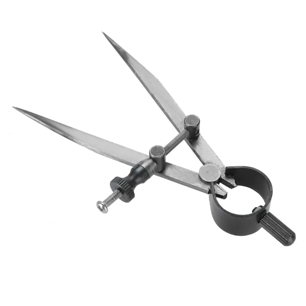 

Stainless Steel Material Measuring Compass Divider Silver Color 12.5mm Length Jewelry Compass Divider Spring Caliper
