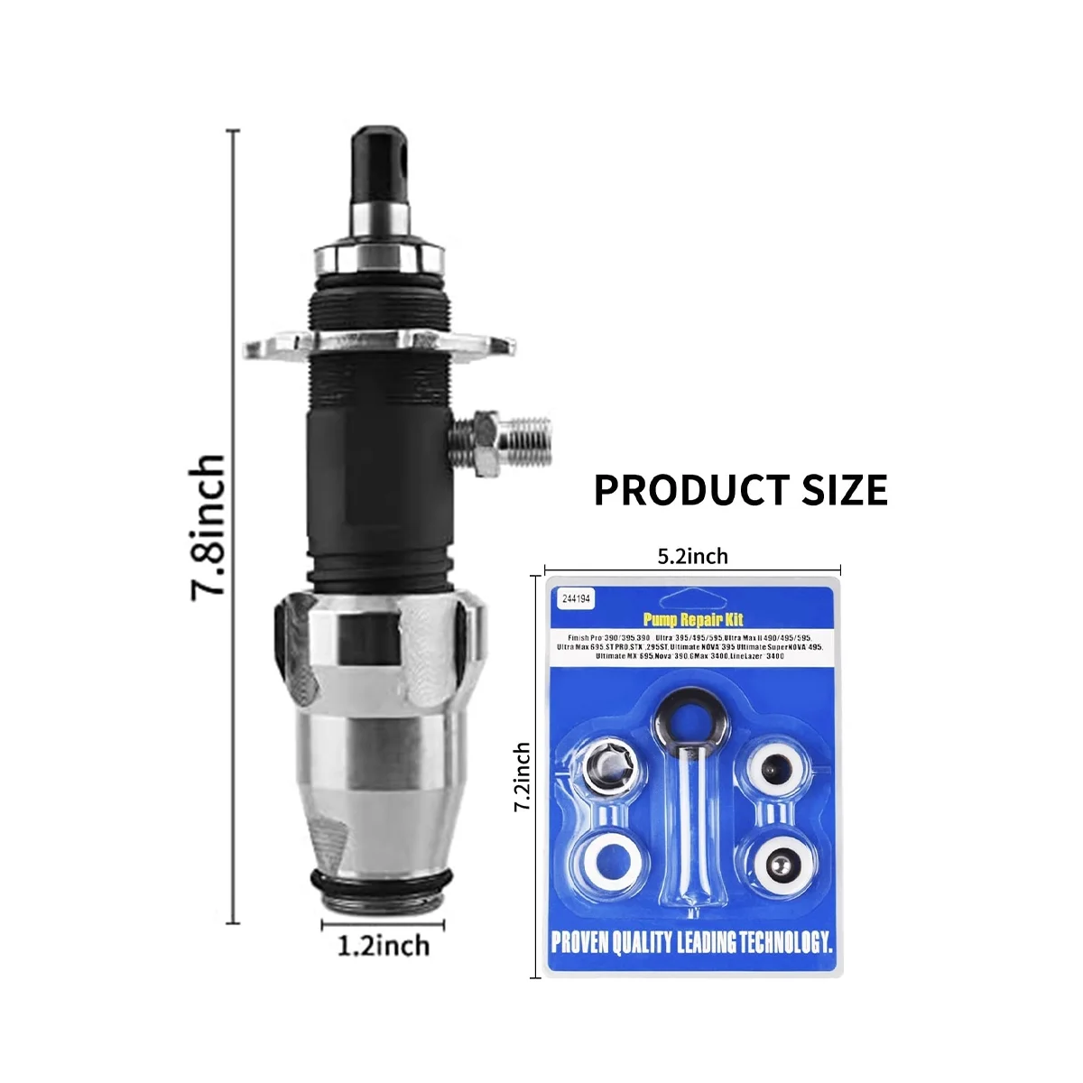 Postřikovač líčit čerpadlo 246428 pro 390 395 490 495 595 a čerpadlo oprava balení souprava pro bez vzduchu líčit postřikovač aftermarket