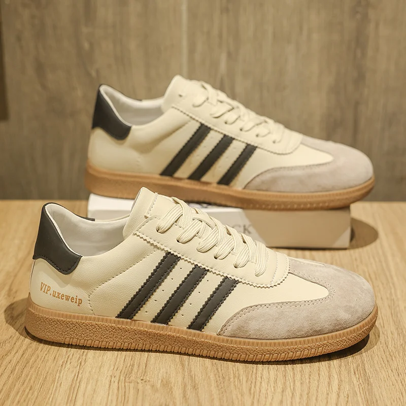 

2025Summer Breathable Comfortable Lightweight High Quality Retro German Training Shoes Three Cortez Men's Shoes39-44