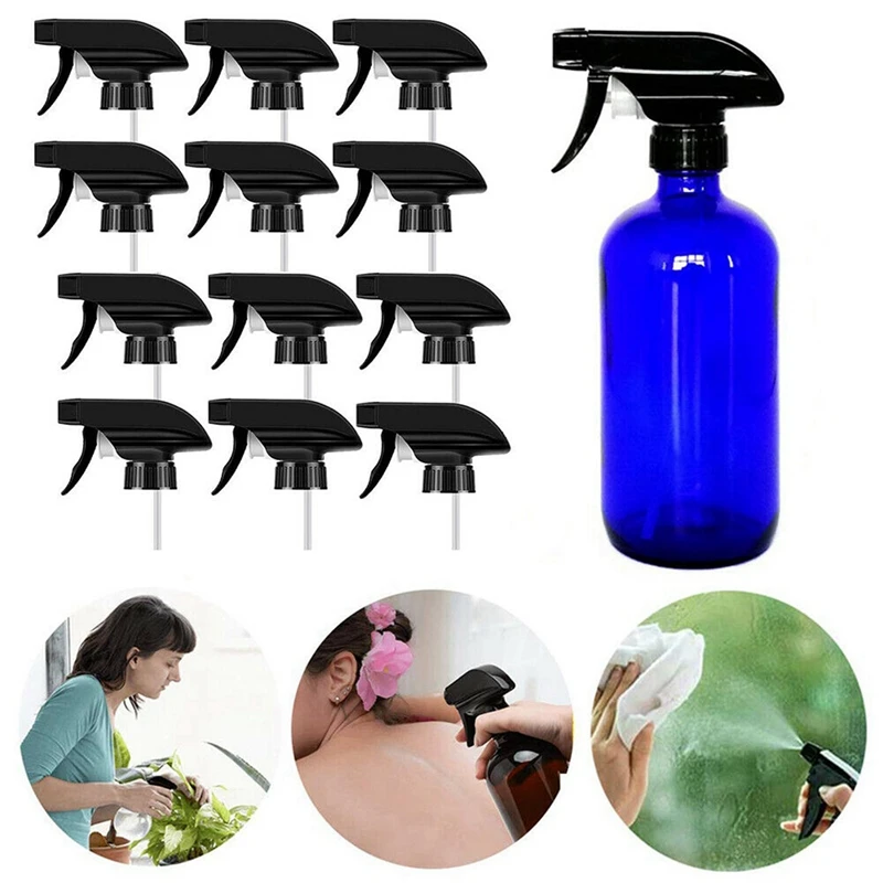 24 Pcs Trigger Sprayer Spray Bottle Nozzle Head - 28/410 Neck Bottle Size