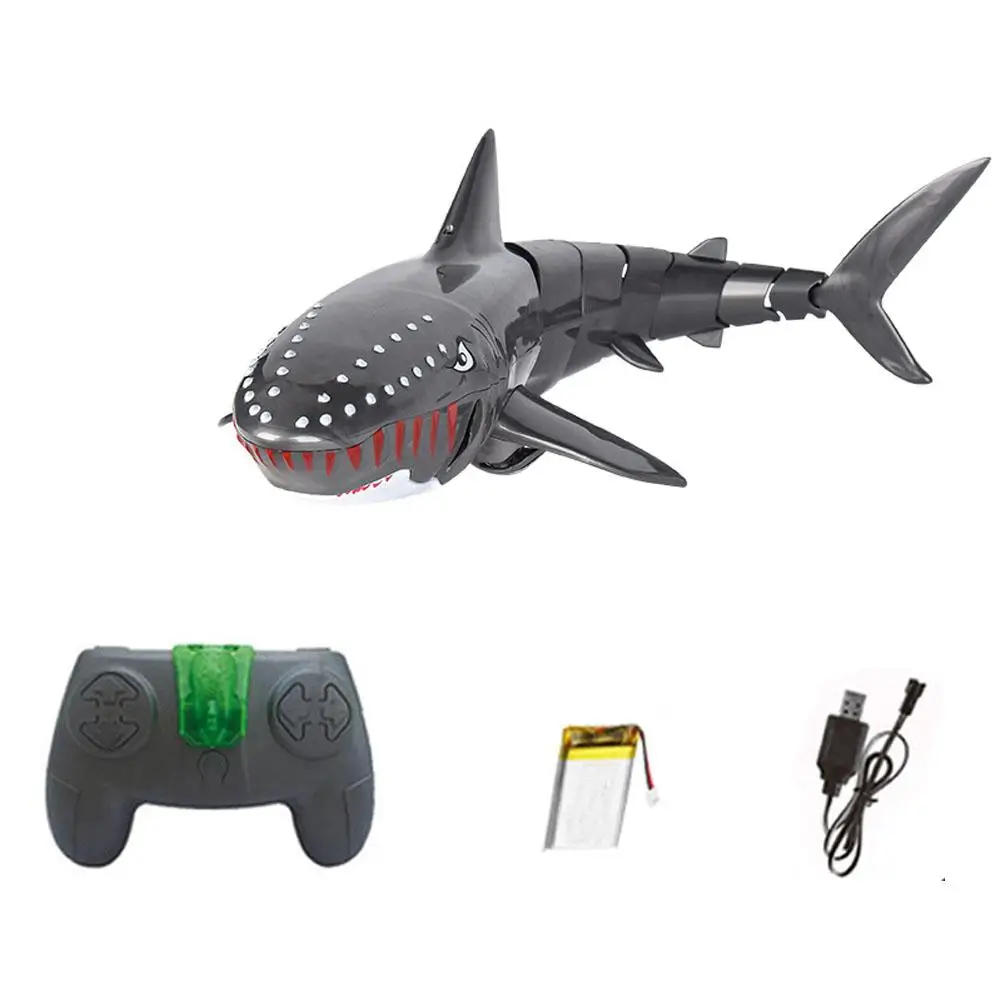 360° Surround Remote Control Shark Toy Wireless Remote Children's Shark Swimming Toy Waterproof Remote Swing Water Control L9Q4