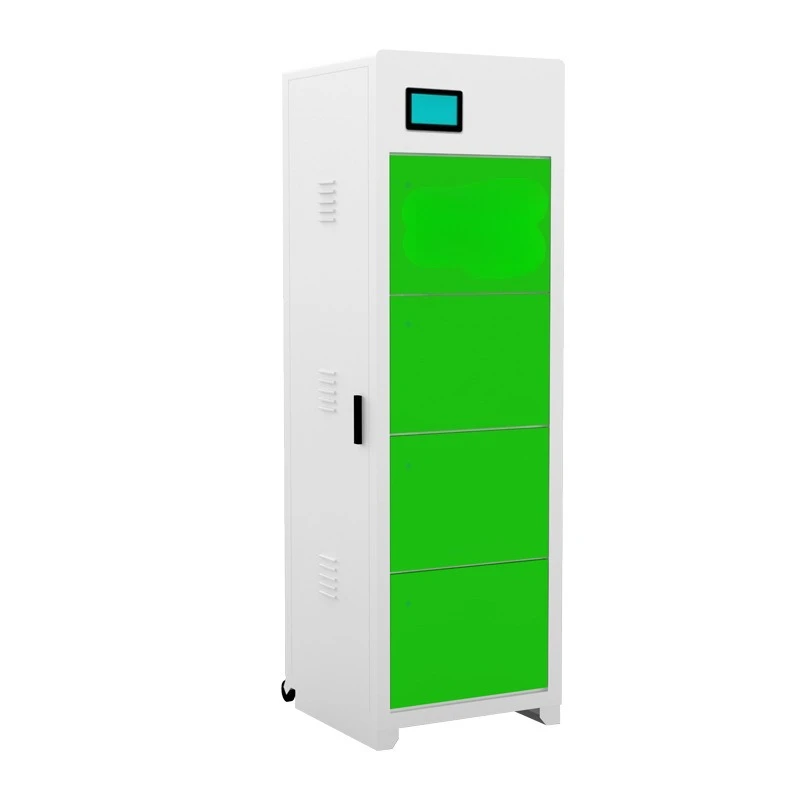 Warehouse electric vehicle battery change cabinet, rider change cabinet outdoor