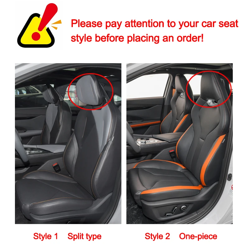 High Auto Car Seat Cushion Cover for Changan Chana UNI-V Univ 2022 2023 2024 Four Seasons Seat Aviation Artificial Leather