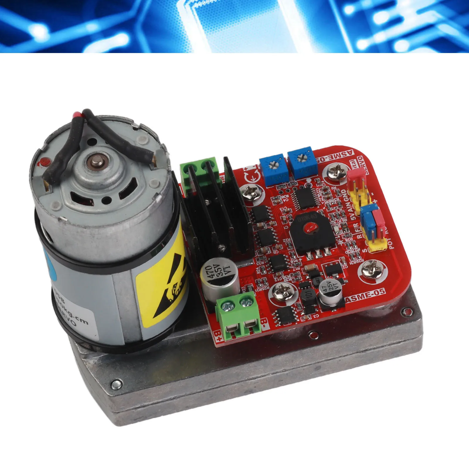 อุปกรณ์เครื่องจักรกล หุ่นยนต์เซอร์โว Moror หุ่นยนต์เซอร์โวมอเตอร์ อลูมิเนียมอัลลอยด์ Super Torsion เกียร์พวงมาลัยดิจิตอล อุปกรณ์เครื่องจักรกล