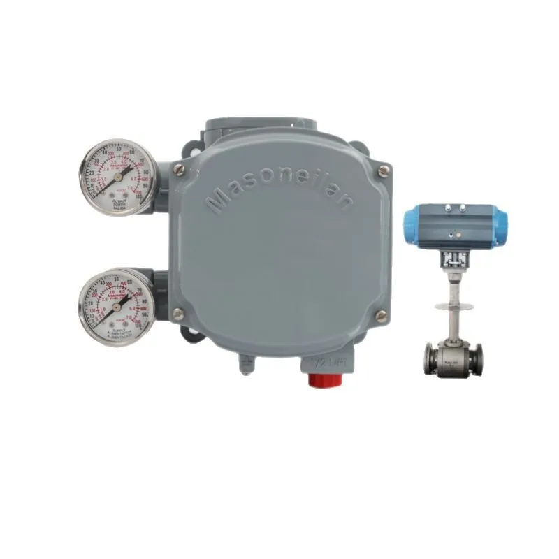 

Masoneilan SVi1000 Electric Intelligent Valve Positioner Peckwomy Single and Double Acting Pneumatic Actuator