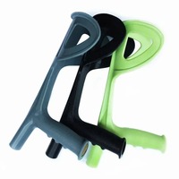 Elderly Booster Extra Handle Plastic Elbow Brace Elderly Walking Cane Elbow Crutch Plastic Hardware Accessories Health