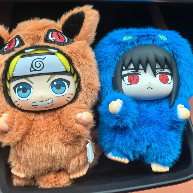 Nouveau EAKI Naruto boîte aveugle Shippuden série de fête Uzumaki en peluche Shippuden Original en peluche Figure ornement jouet Collection cadeau