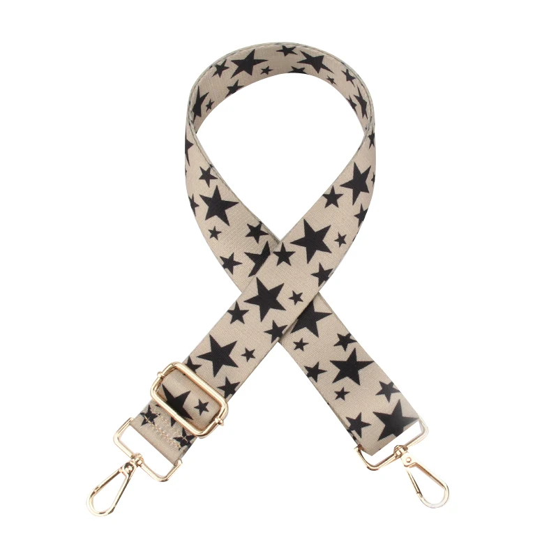 Contrast Color Bag Star Rucksack Bag Straps Replacement Wider Crossbody Adjustable Shoulder Bags Extended Shoulder Strap Diy