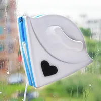 Dual-Sided Magnetic Glass Cleaner Window Squeegee Home Multi-Functional Cleaning Tool High-Rise Building Maintenance