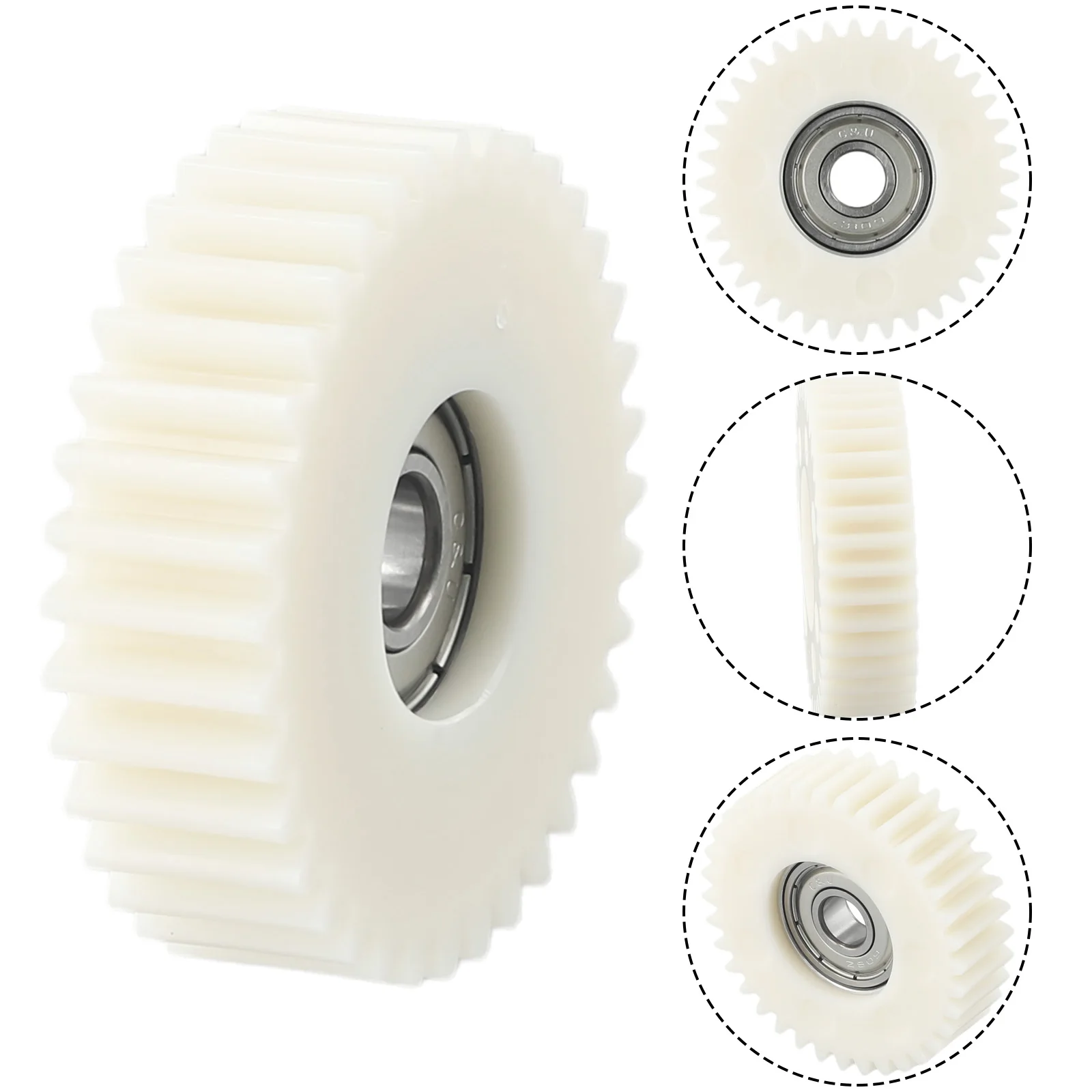 Electric Bike Motor Gear Lithium Battery Modification Parts For Bafang Motors Nylon White 36Teeth Bike Accessories