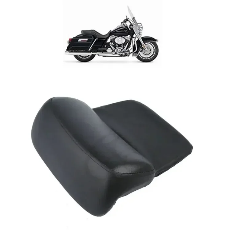 For Motorcycle Pillow Pad Backrest Chopped Razor Trunk Pack For Harley Touring Electra Street Glide Road King FLHR FLT 1997-2013