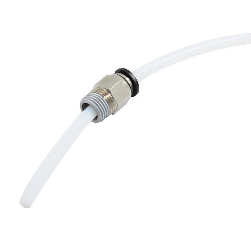 FLSUN QQ-S PRO Extrusora de peça de impressora 3D Conector de encaixe pneumático Extrusão 4mm Alimentação de tubo PTFE