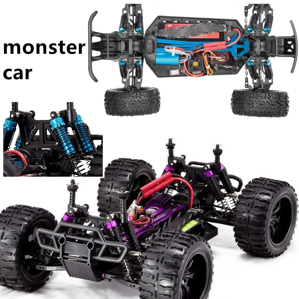 2 sztuk 4 sztuk HSP 108004 182004 Metal amortyzator amortyzator 108mm 08001 08058 1/10 Monster Truck 94111 94188 części zamienne