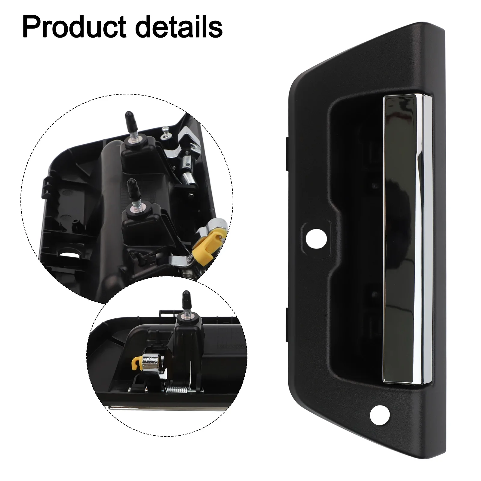 

Сменная ручка, отверстие для камеры, ремонт автомобиля, обслуживание автомобиля, 1 шт., в комплекте, камера и светодиодная установка, прямая замена