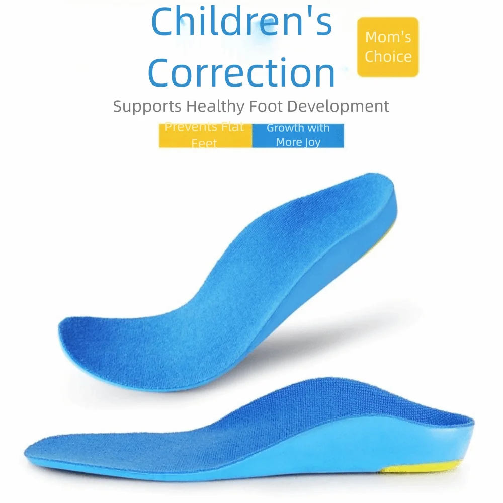 Breathable Material Arch Support Insoles Shock Absorption Foot Correction Orthopedic Insoles Plantar Fasciitis Support