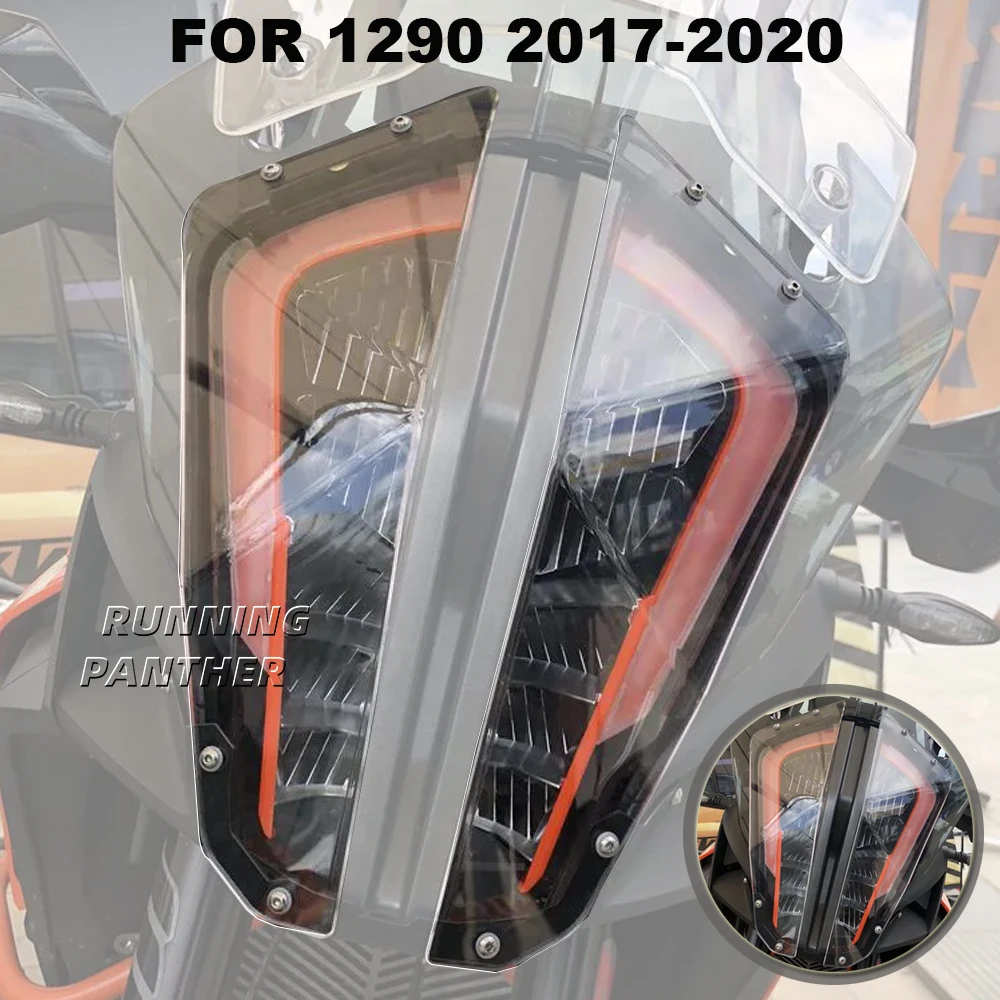 

FOR 1290 Super Adventure R 1290 Super Adventure S Transparent Headlight Guard Headlight Protector 2017-2020 2019 2018