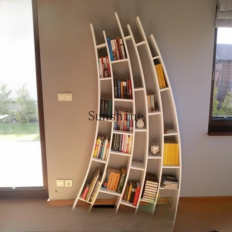 

Nordic light luxury simple decorative cabinet high-end personalized model room bookcase