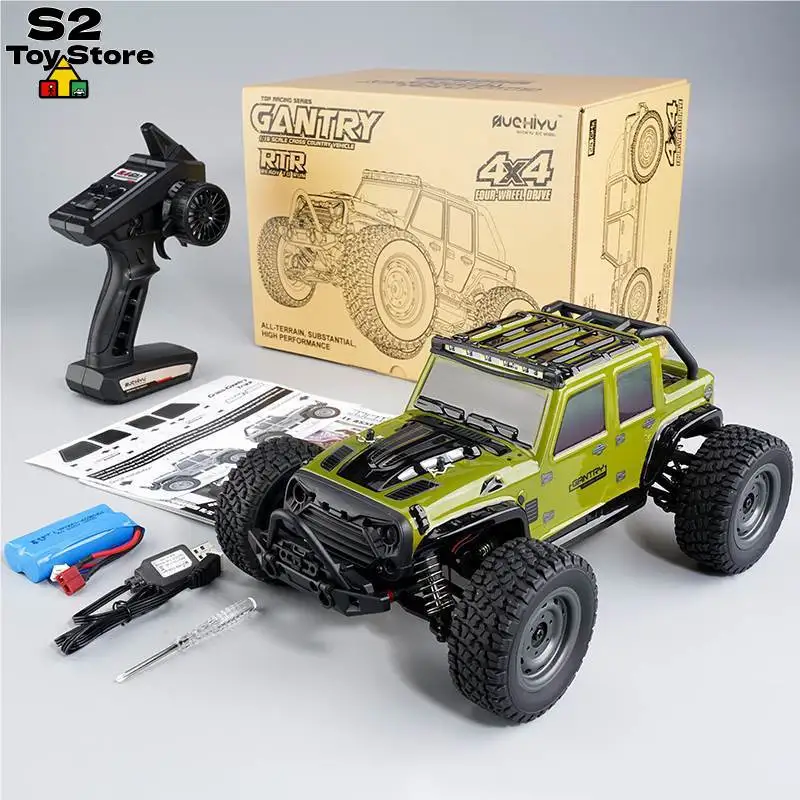 

SUCHIYU 16103 Gantry 1:18 Scale Brushed RC Car 4WD 38+ KM/H High Speed Off Road Drift Rock Crawler Racing Toy For Adults