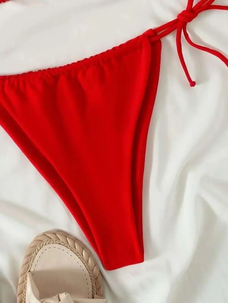 Triangle Thong Bikini Swimsuit