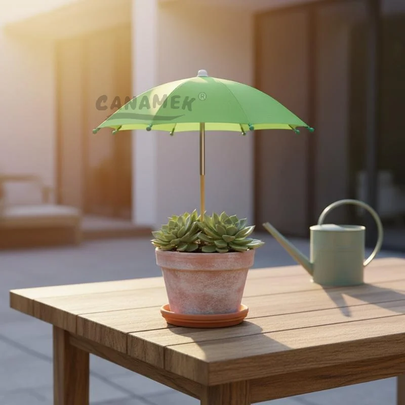 Garden Plant Umbrella  UV Protective Adjustable Height Sunshade for Outdoor Plant Sun Shelter