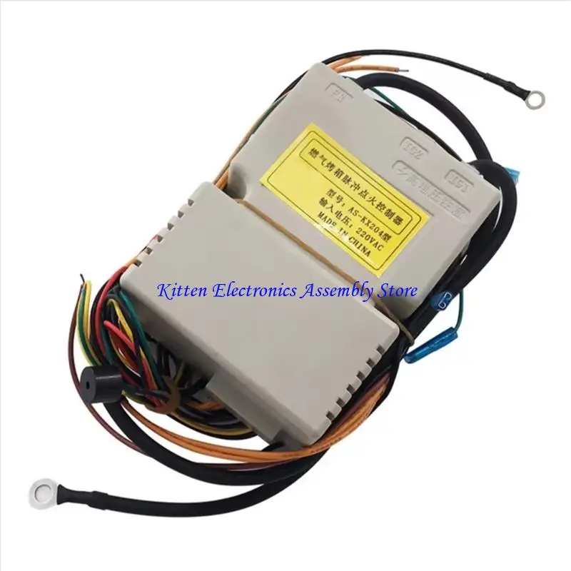 

96GD 220V газовой печь Импульсное контроллер зажигания повышает защиту за безопасность защиты